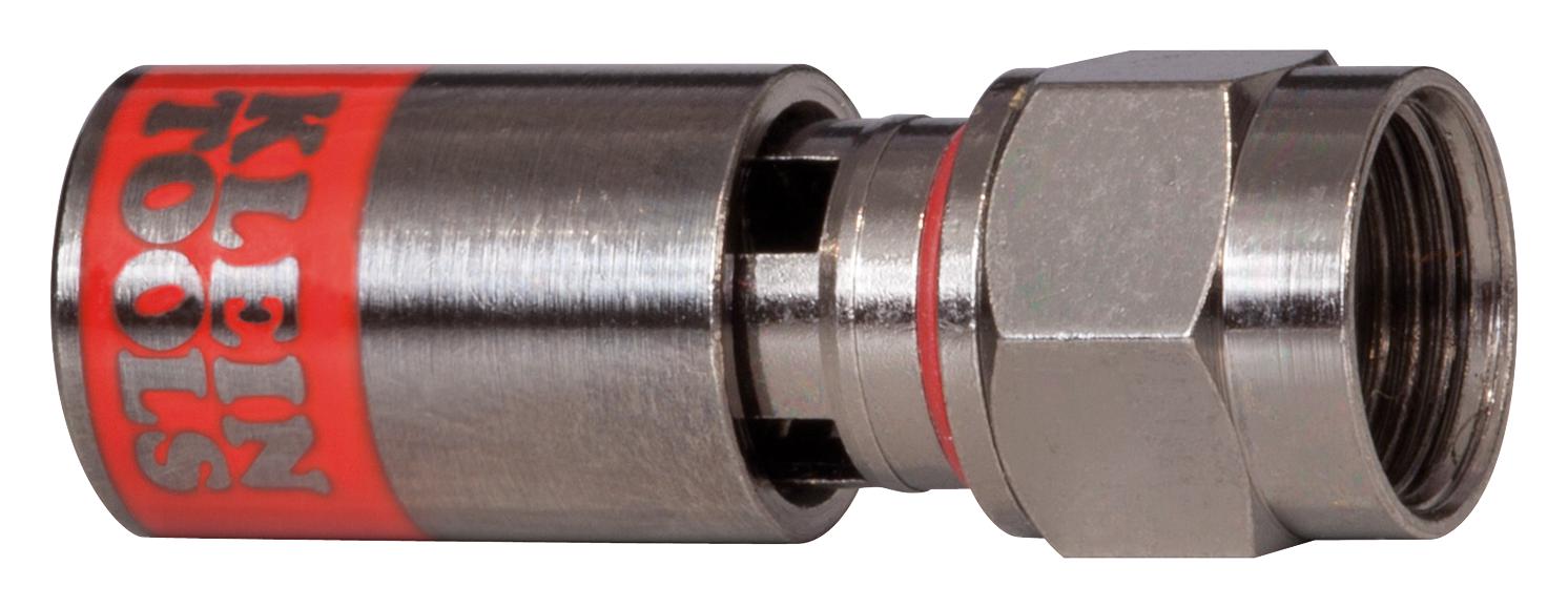 KLEIN TOOLS RF/Coax Connectors VDV812-615 RF COAXIAL, F PLUG, CABLE MOUNT, PK10 KLEIN TOOLS 2886014 VDV812-615