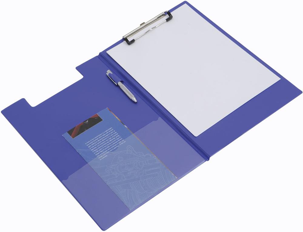 RAPESCO Files and Filing VFDCB0L3 FOLDOVER CLIPBOARD (BLUE) RAPESCO 3404199 VFDCB0L3
