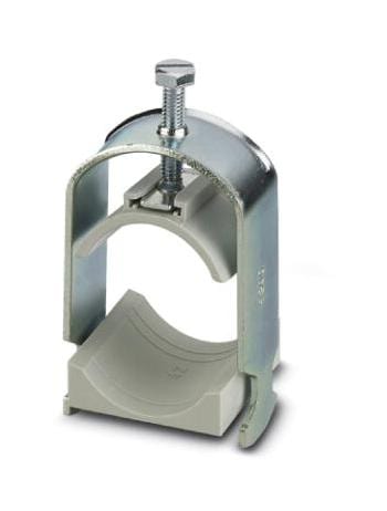 PHOENIX CONTACT Cable Clips WCC 42 CABLE CLAMP, STEEL, SILVER, 111MM, 42MM PHOENIX CONTACT 3256548 WCC 42