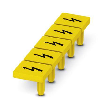 PHOENIX CONTACT Terminal Block Markers WS PT 6 WARNING LBL, FLASH, 8.2MM, YEL/BLK, TB PHOENIX CONTACT 3242917 WS PT 6