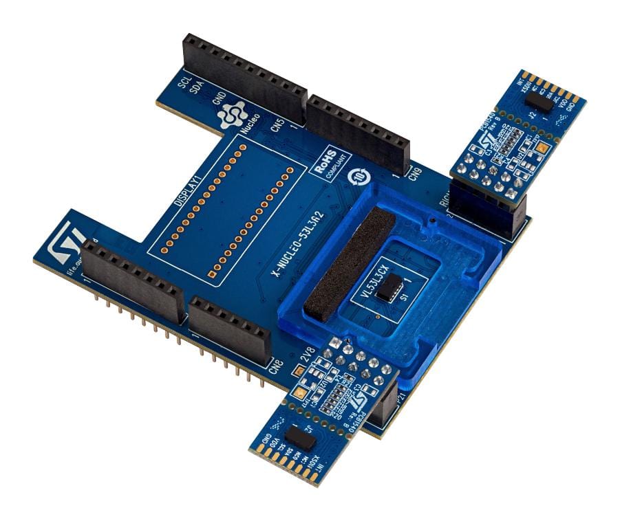 STMICROELECTRONICS ARM X-NUCLEO-53L3A2 EXPANSION BOARD, STM32 NUCLEO BOARD STMICROELECTRONICS 3513374 X-NUCLEO-53L3A2