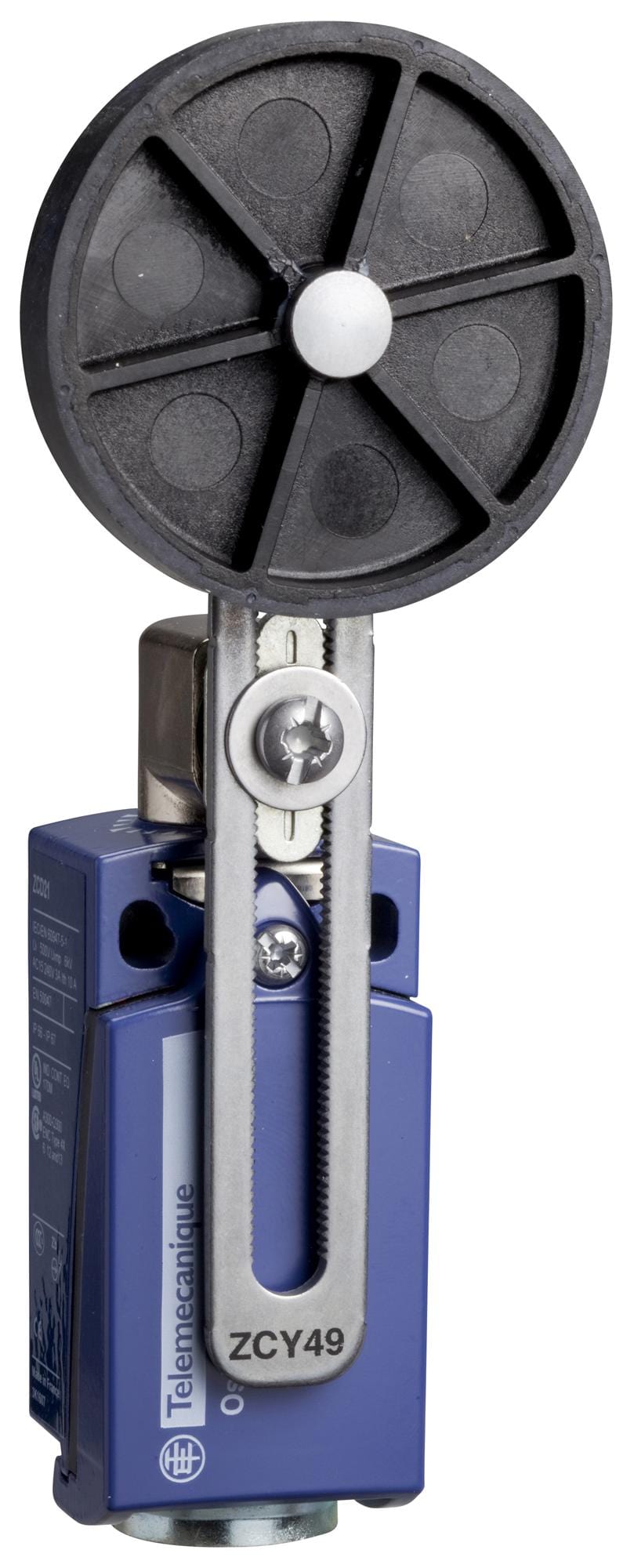 TELEMECANIQUE SENSORS Limit Switch XCKD2149P16 LIMIT SW, ROLLER LEVER, SPST-NO/NC, 3A TELEMECANIQUE SENSORS 3130437 XCKD2149P16