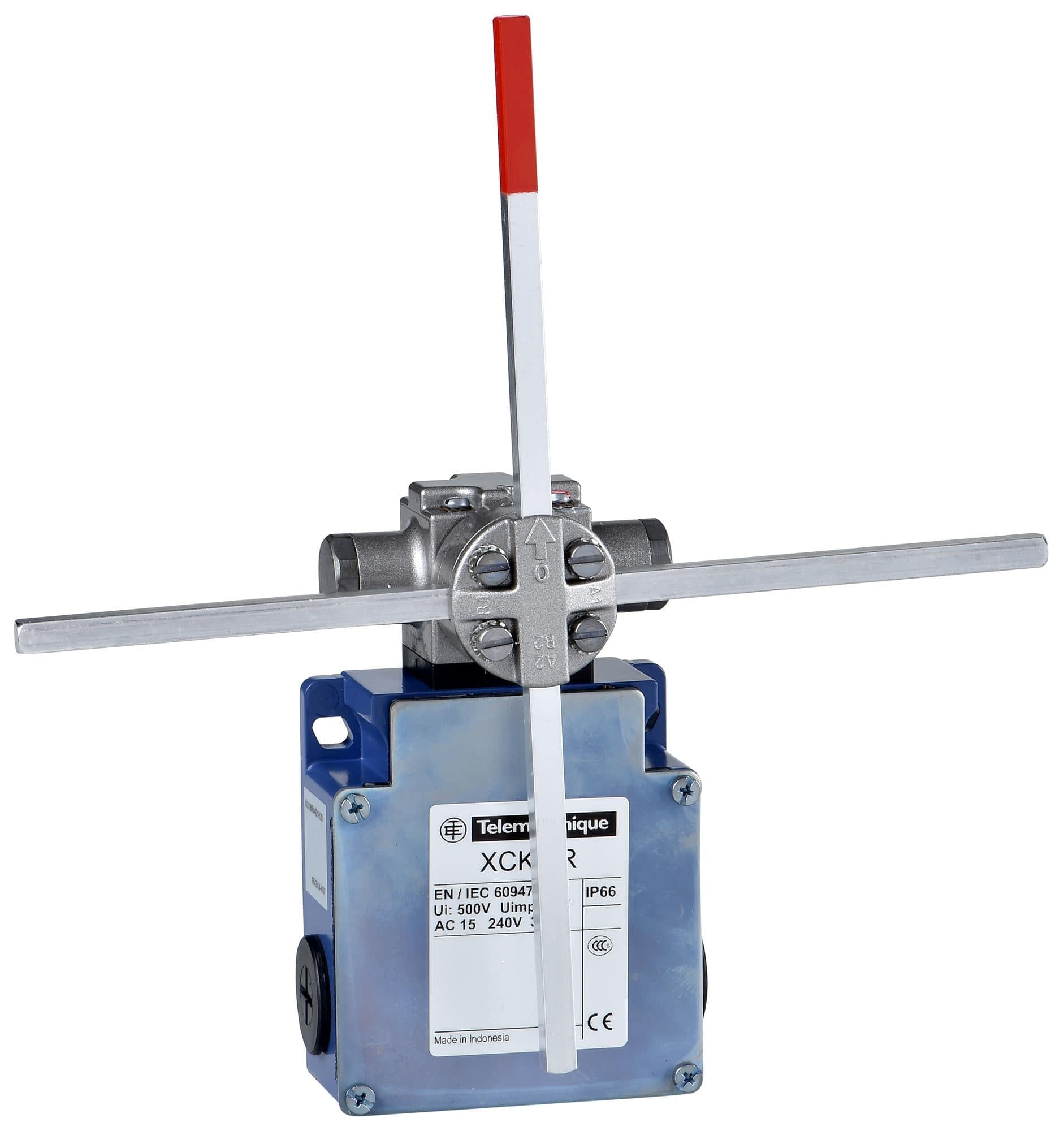 TELEMECANIQUE SENSORS Limit Switch XCKMR44D1H29 LIMIT SW, ROD LEVER, DPST-NO/NC, 3A TELEMECANIQUE SENSORS 3130465 XCKMR44D1H29