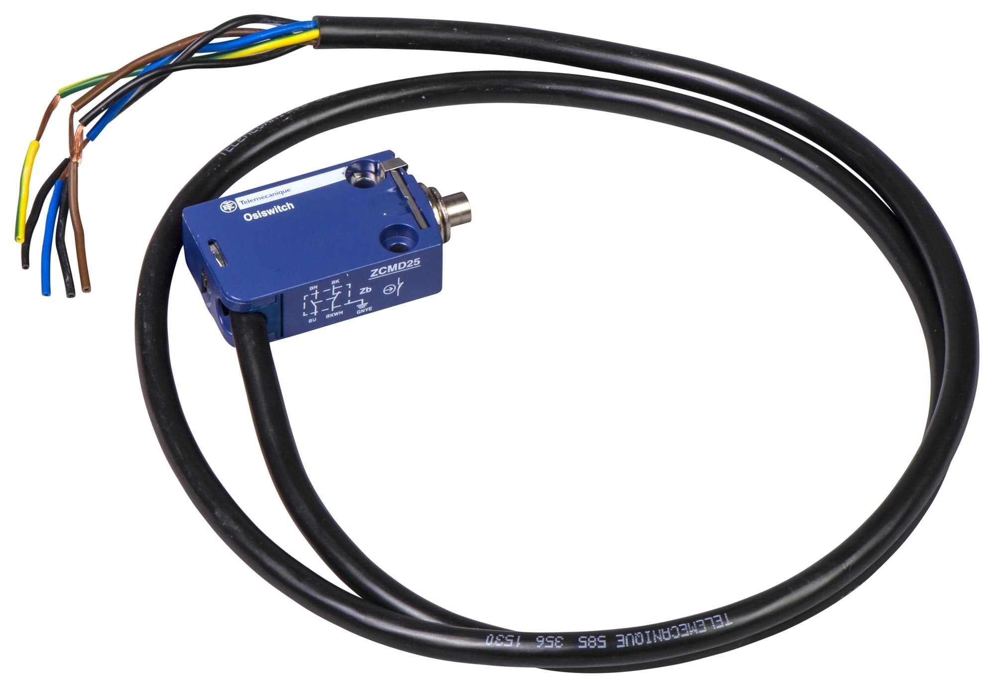 TELEMECANIQUE SENSORS Limit Switch XCMD2110L5 LIMIT SW, TOP PLUNGER, SPST-NO/NC, 1.5A TELEMECANIQUE SENSORS 3130513 XCMD2110L5