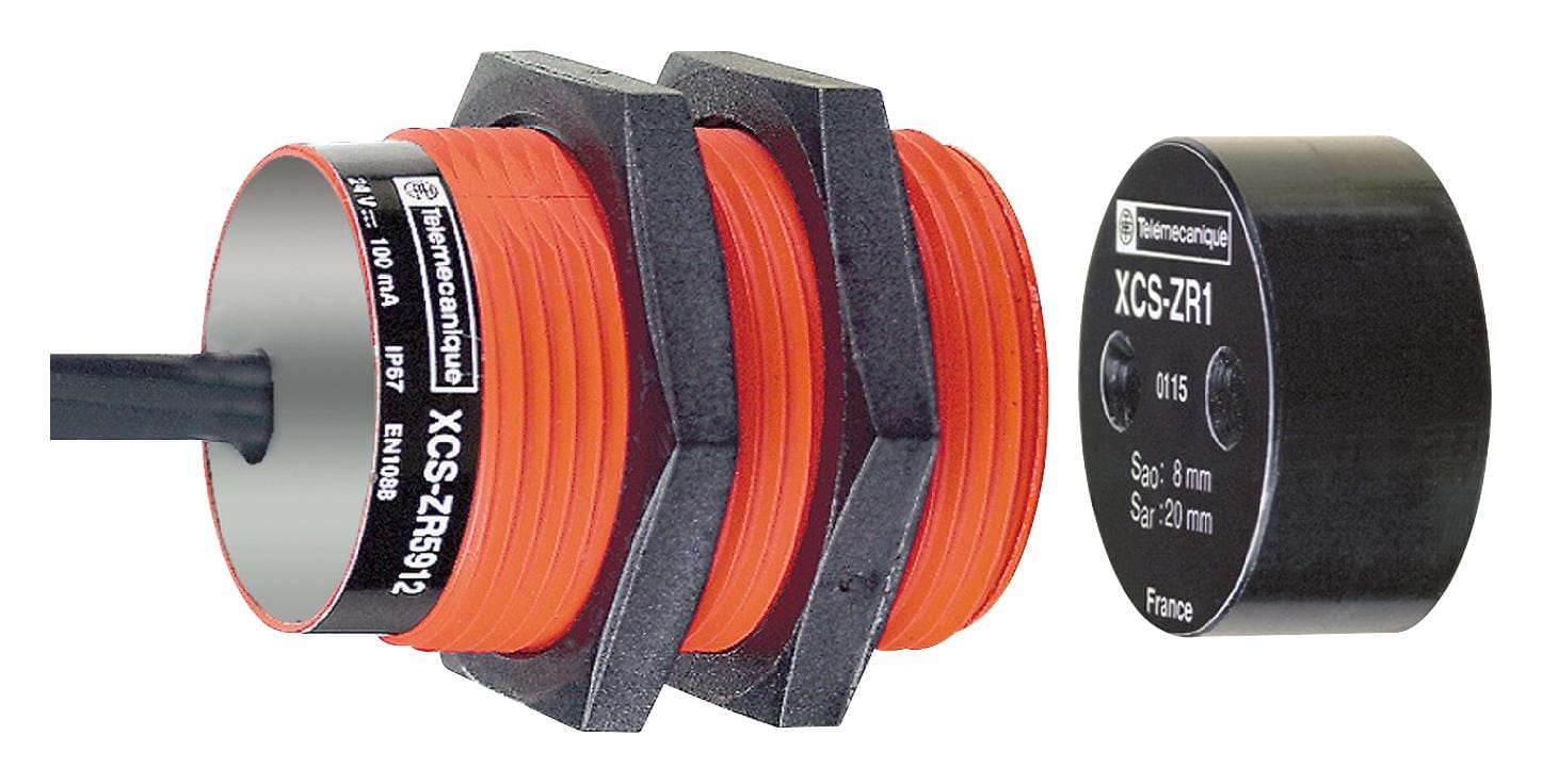 TELEMECANIQUE SENSORS Safety interlock XCSDMR79010 SAFETY SWITCH, DPST-NC, 0.1A, 24V, CABLE TELEMECANIQUE SENSORS 3212900 XCSDMR79010