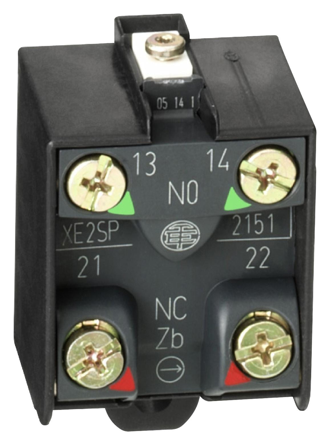 TELEMECANIQUE SENSORS Contact Blocks XE2SP3151 CONTACT BLOCK, 2POLE, SCREW CLAMP TELEMECANIQUE SENSORS 3213940 XE2SP3151