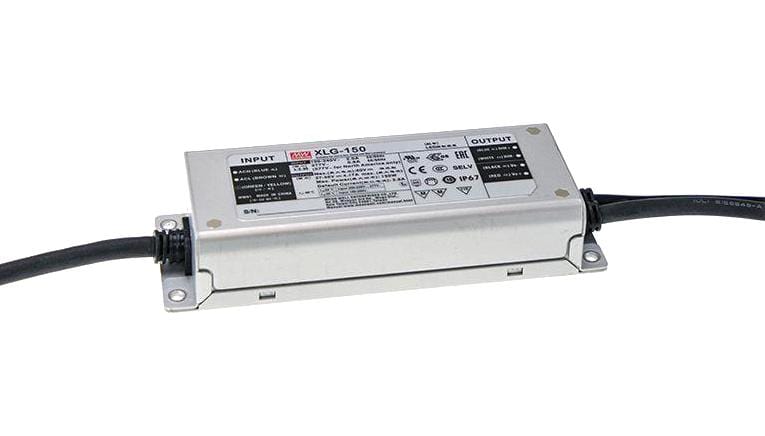 MEAN WELL LED Drivers / PSU XLG-150-M-A LED DRIVER, CONSTANT CURRENT/VOLT, 150W MEAN WELL 3251649 XLG-150-M-A
