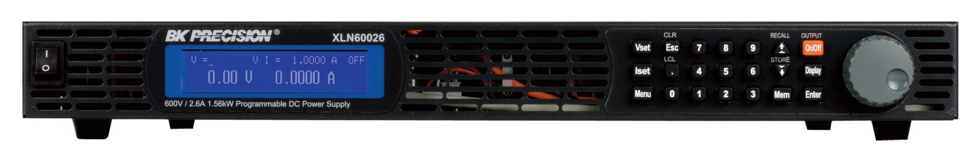 B&K PRECISION Bench Top Power Supplies XLN30052 DC POWER SUPPLY, PROG, 1CH, 300V, 5.2A B&K PRECISION 2788010 XLN30052