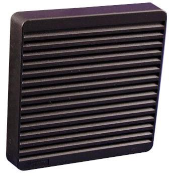 HAMMOND Grill / Vents XPFA120GY FILTER FAN GRILL, 5.91INX5.91IN HAMMOND 1877265 XPFA120GY
