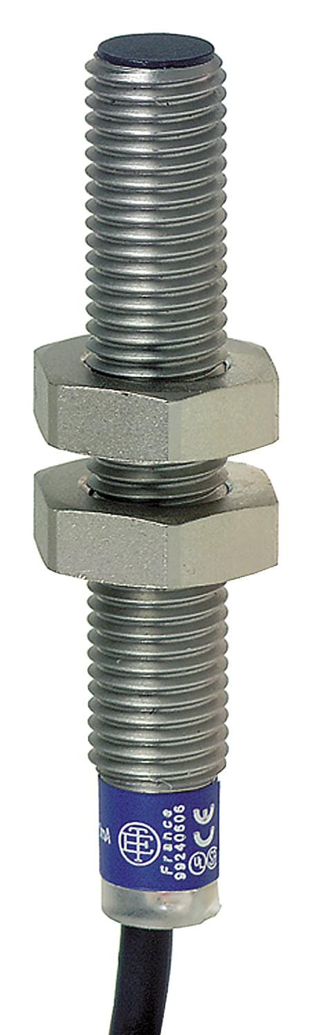 TELEMECANIQUE SENSORS Inductive XS1M08MA230L2 INDUCTIVE PROXIMITY SENSOR, 1MM, 210V TELEMECANIQUE SENSORS 3131157 XS1M08MA230L2