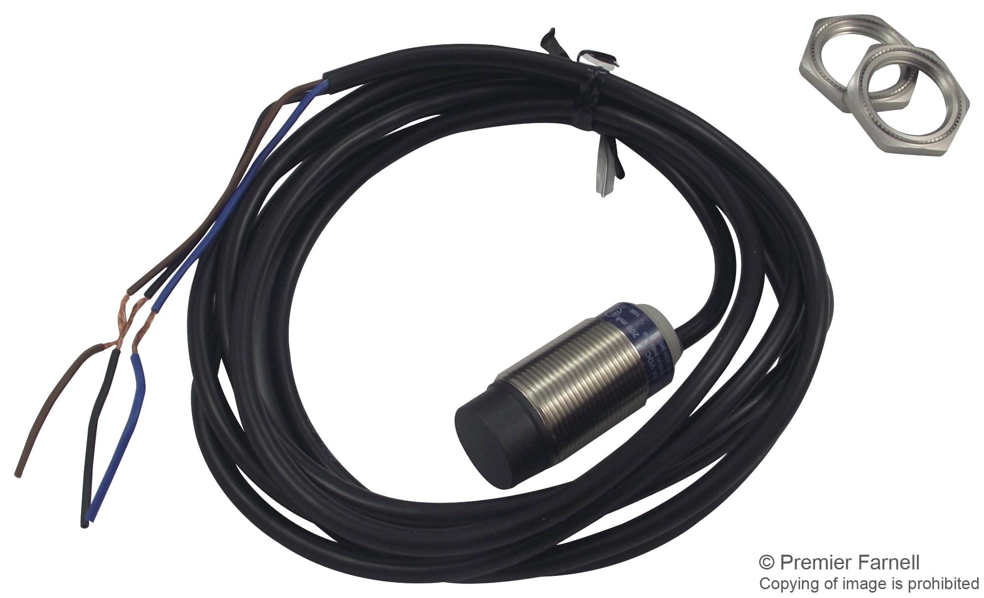 TELEMECANIQUE SENSORS Inductive XS218B4PAL2 INDUCTIVE PROXIMITY SENSOR, 16MM, 24VDC TELEMECANIQUE SENSORS 2663042 XS218B4PAL2