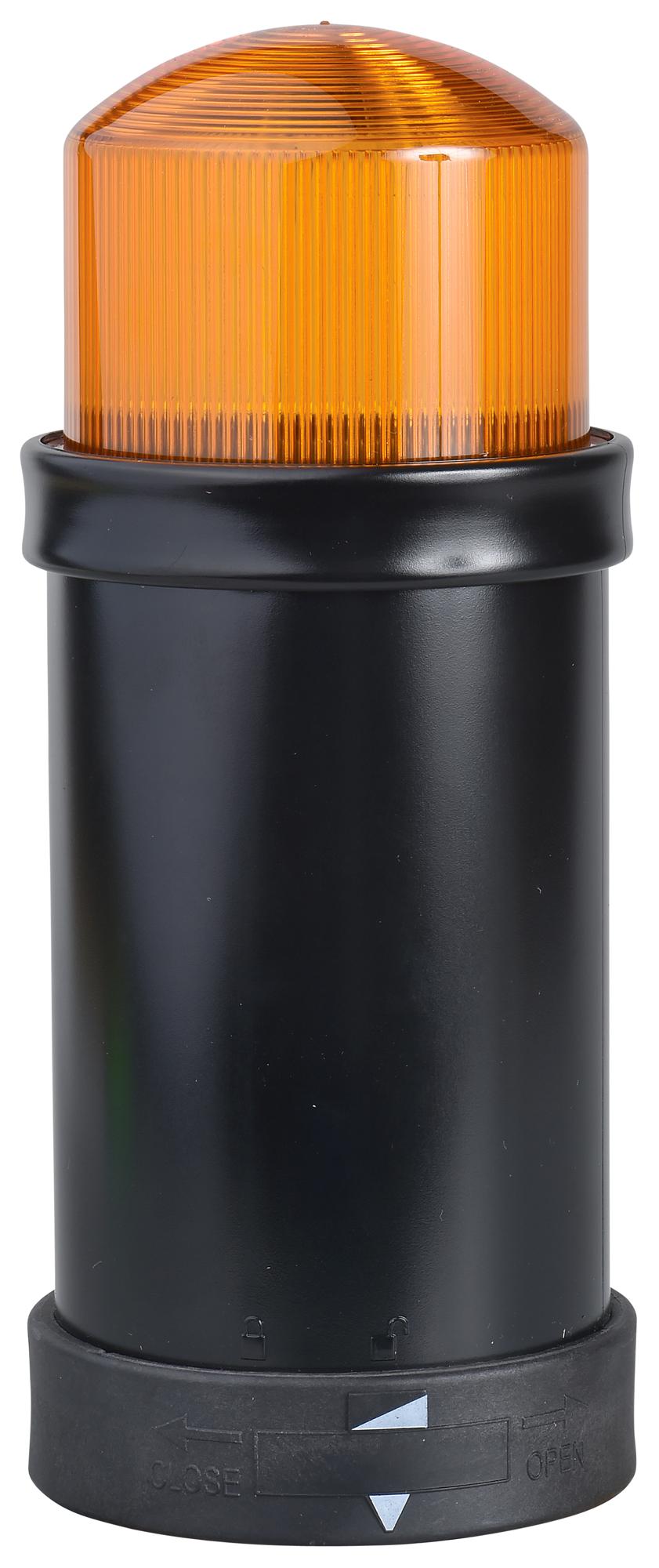 SCHNEIDER ELECTRIC Visual Signal Indicator Units XVBC8E5 VISUAL SIGNAL UNIT, FLASH, 70MM, ORANGE SCHNEIDER ELECTRIC 3116048 XVBC8E5