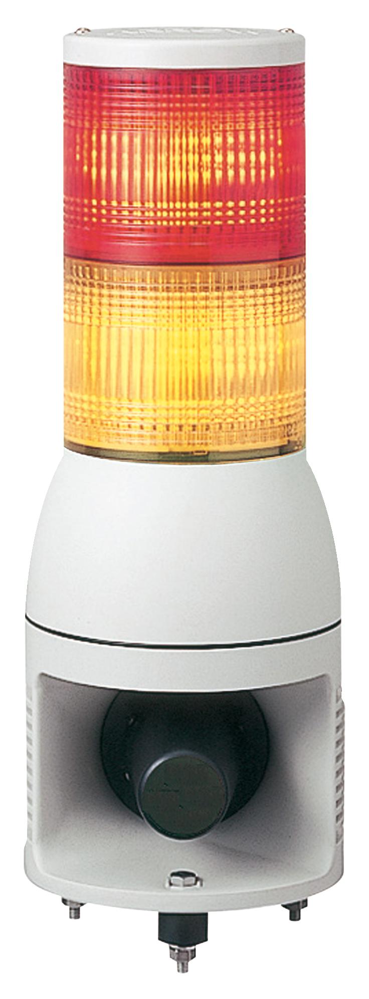 SCHNEIDER ELECTRIC Audio & Visual Signal Indicator Towers XVC1B2HK SIGNAL TOWER, 102DB, ORG/RED, 100MM SCHNEIDER ELECTRIC 3215486 XVC1B2HK