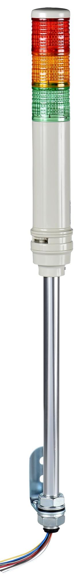 SCHNEIDER ELECTRIC Audio & Visual Signal Indicator Towers XVC4M35S SIGNAL TOWER, CONT/FLASHING, 240V SCHNEIDER ELECTRIC 3115930 XVC4M35S