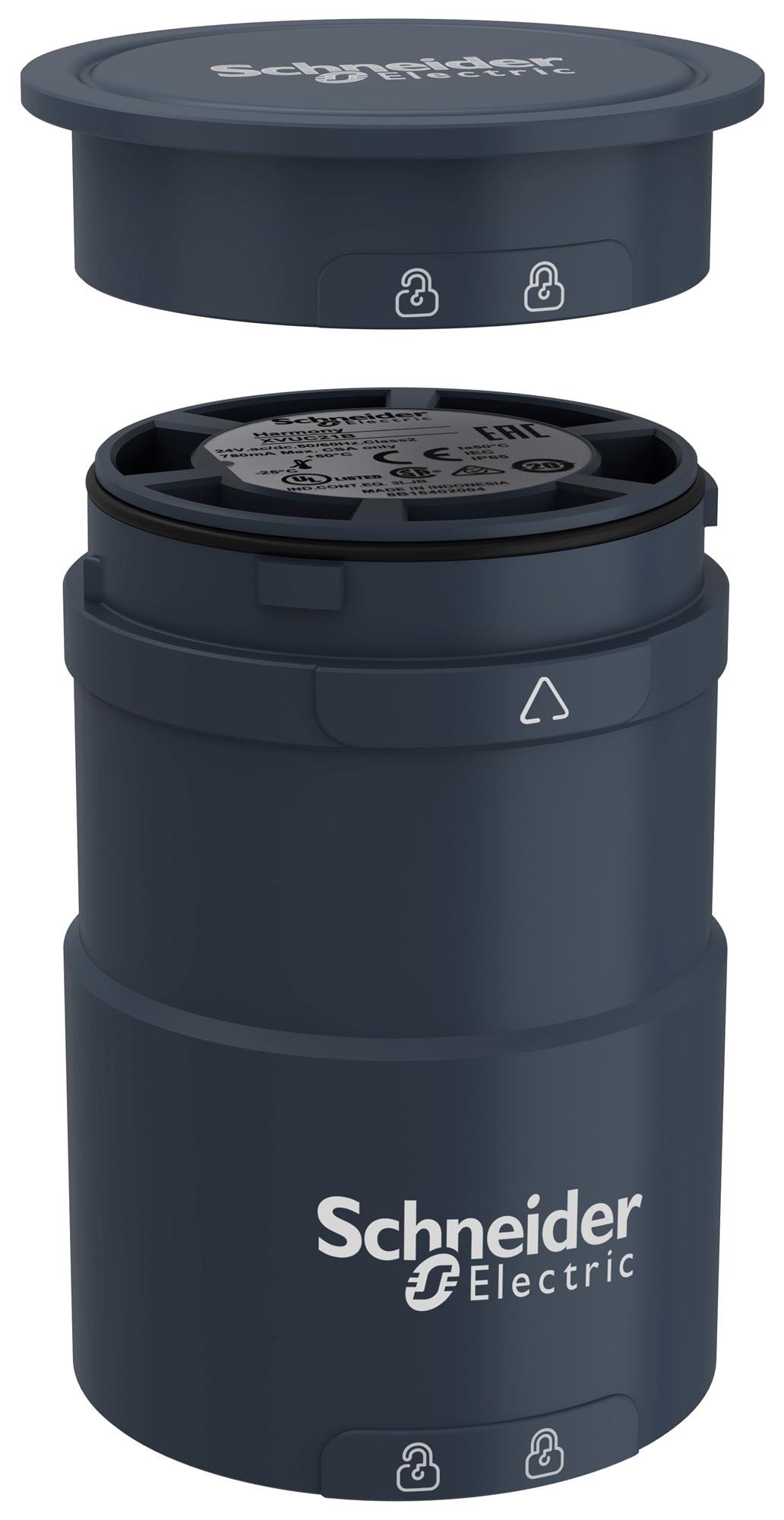 SCHNEIDER ELECTRIC Signal Indicator Accessories XVUC21B BODY UNIT, MODULAR TOWER LIGHT SCHNEIDER ELECTRIC 3116154 XVUC21B