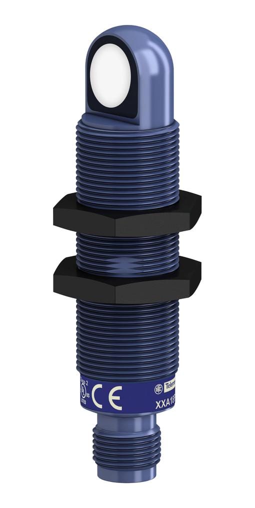 SCHNEIDER ELECTRIC Ultrasonic XXA18P1VM12 ULTRASONIC SENSOR, 1M, 200KHZ, VOLTAGE SCHNEIDER ELECTRIC 3804319 XXA18P1VM12