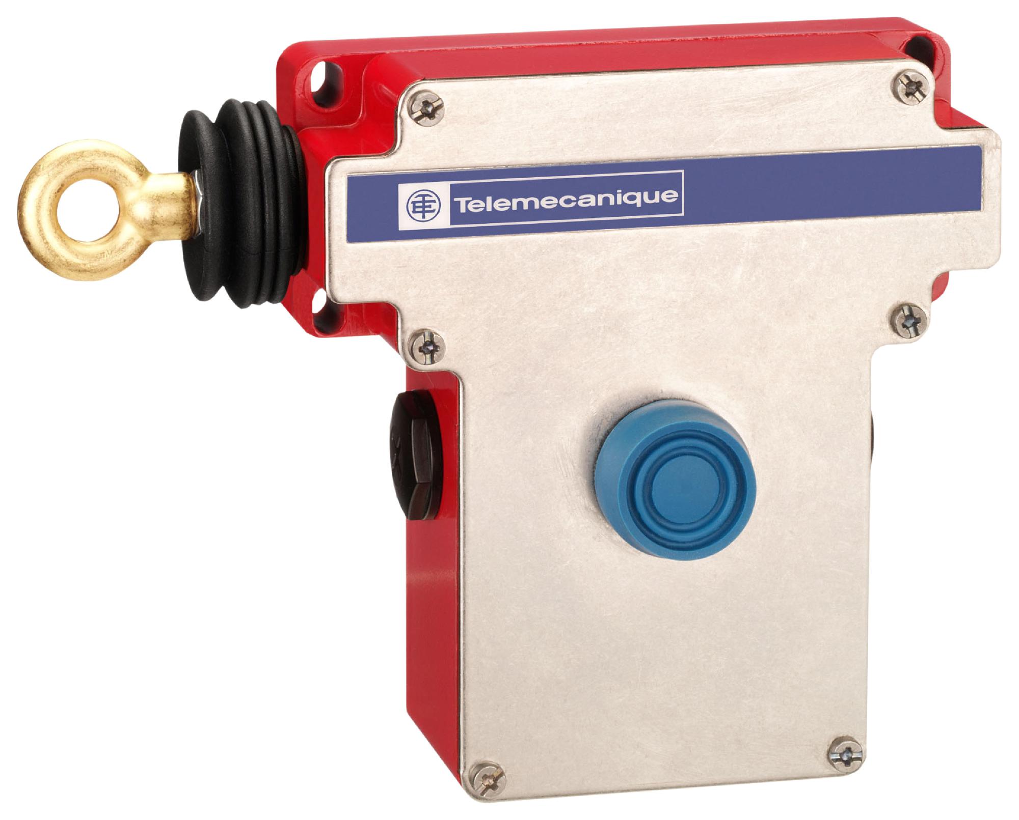 TELEMECANIQUE SENSORS Grabwire XY2CE6A250 GRABWIRE SWITCH, SPST-NC/NO, 3A, 240V TELEMECANIQUE SENSORS 3130359 XY2CE6A250