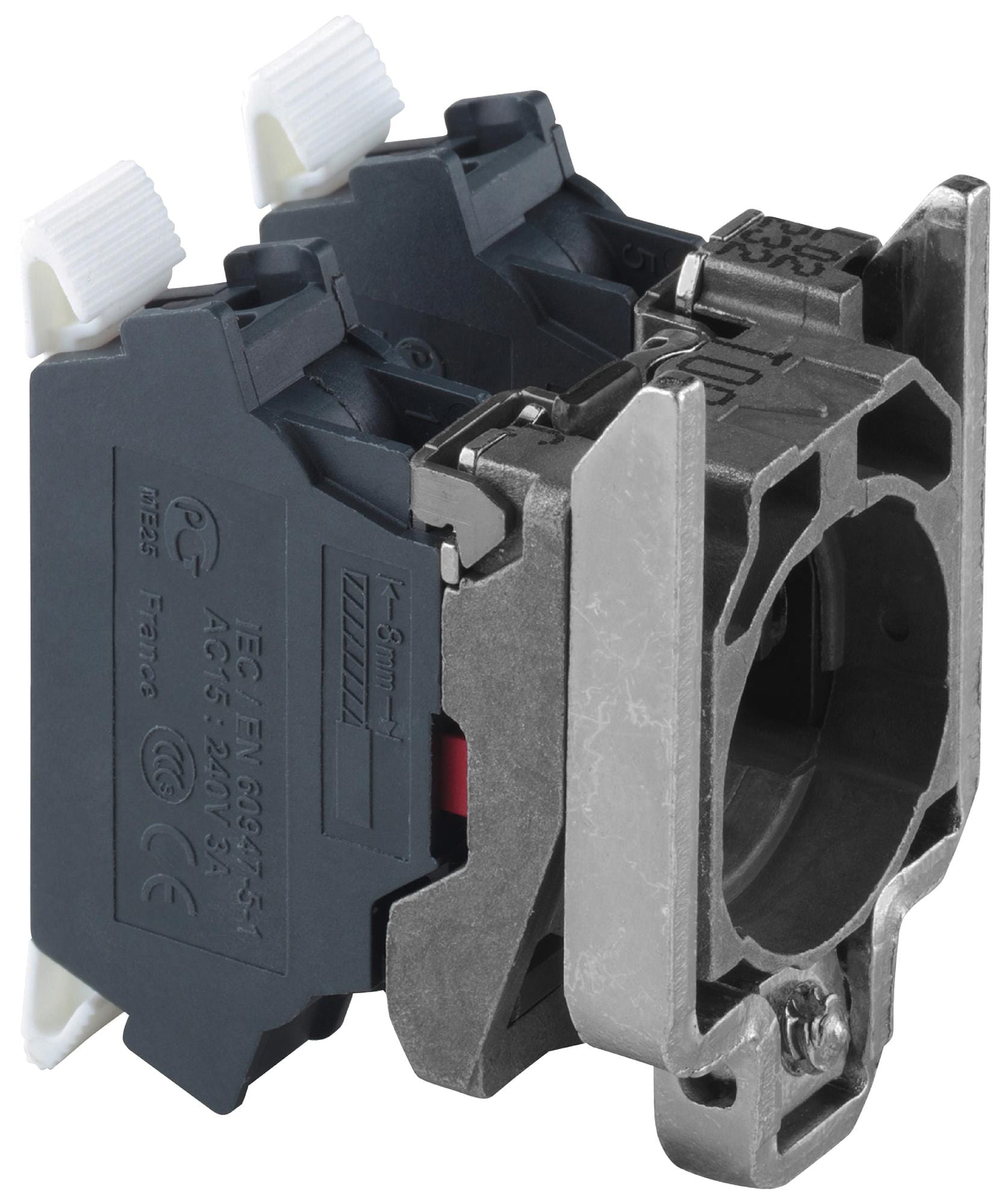 SCHNEIDER ELECTRIC Contact Blocks ZB4BZ1045 CONTACT BLOCK, DPST-NC, SPRING CLAMP SCHNEIDER ELECTRIC 2614787 ZB4BZ1045