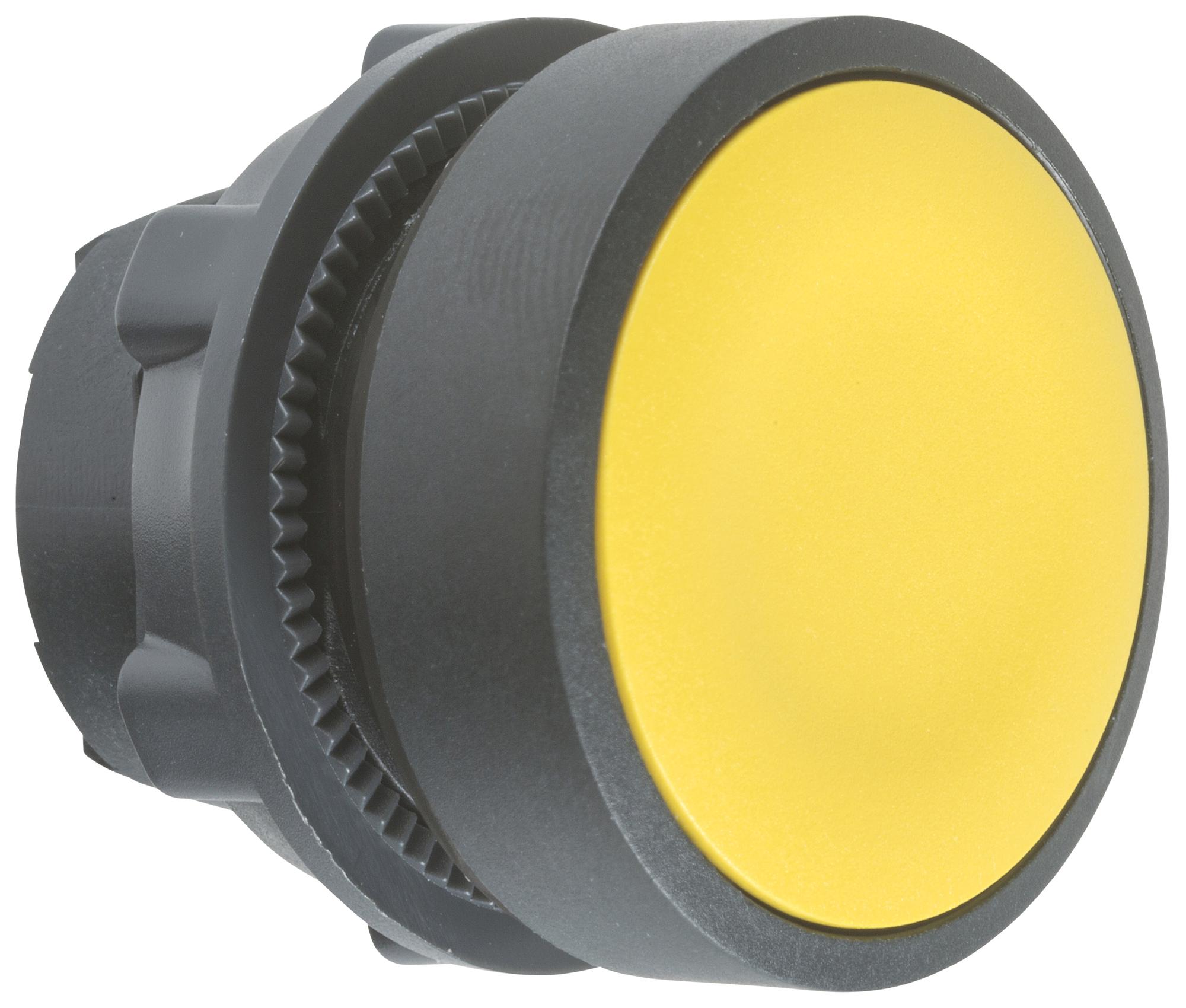 SCHNEIDER ELECTRIC Actuators ZB5AH05 SWITCH ACTUATOR, PUSHBUTTON, YELLOW SCHNEIDER ELECTRIC 3109684 ZB5AH05