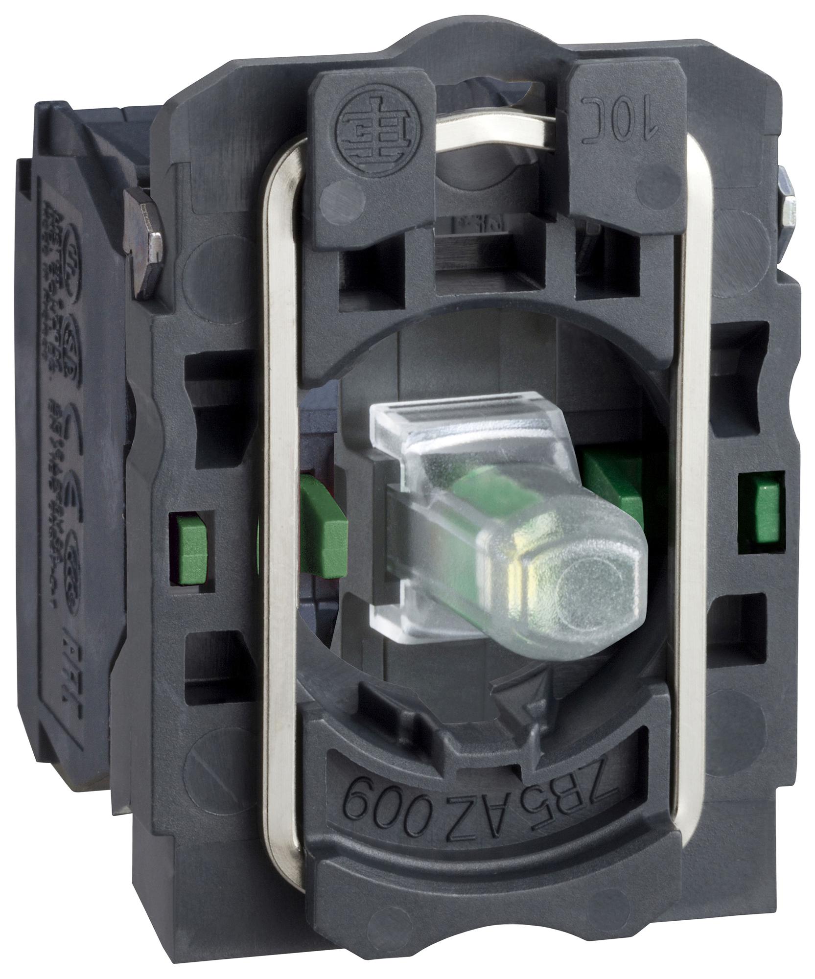 SCHNEIDER ELECTRIC Contact Blocks ZB5AW0B13 LIGHT BLOCK, 2P, 6A, 120VAC, SCREW CLAMP SCHNEIDER ELECTRIC 3111216 ZB5AW0B13