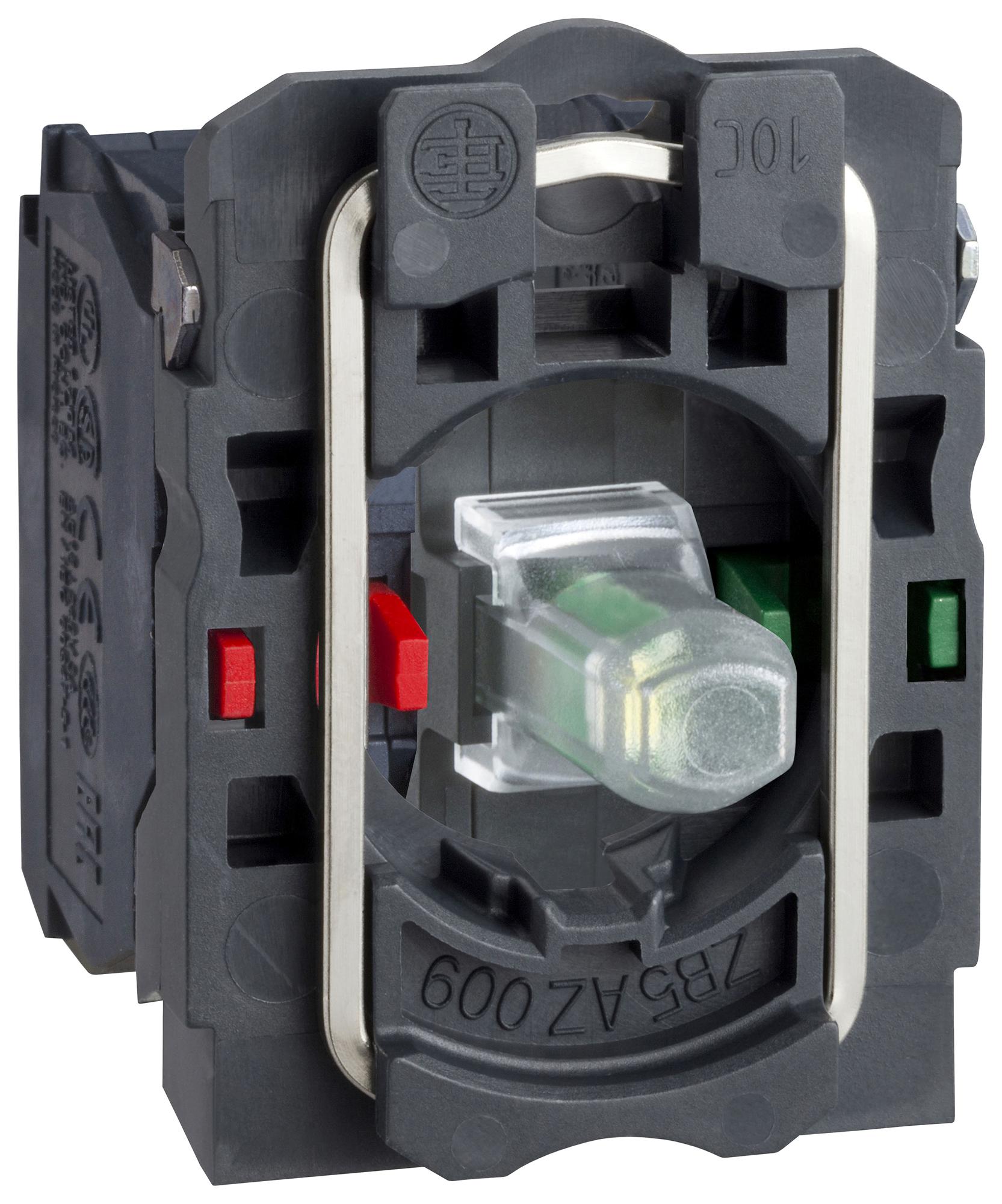 SCHNEIDER ELECTRIC Contact Blocks ZB5AW0G15 LIGHT BLOCK, 2P, 6A, 120VAC, SCREW CLAMP SCHNEIDER ELECTRIC 3111225 ZB5AW0G15