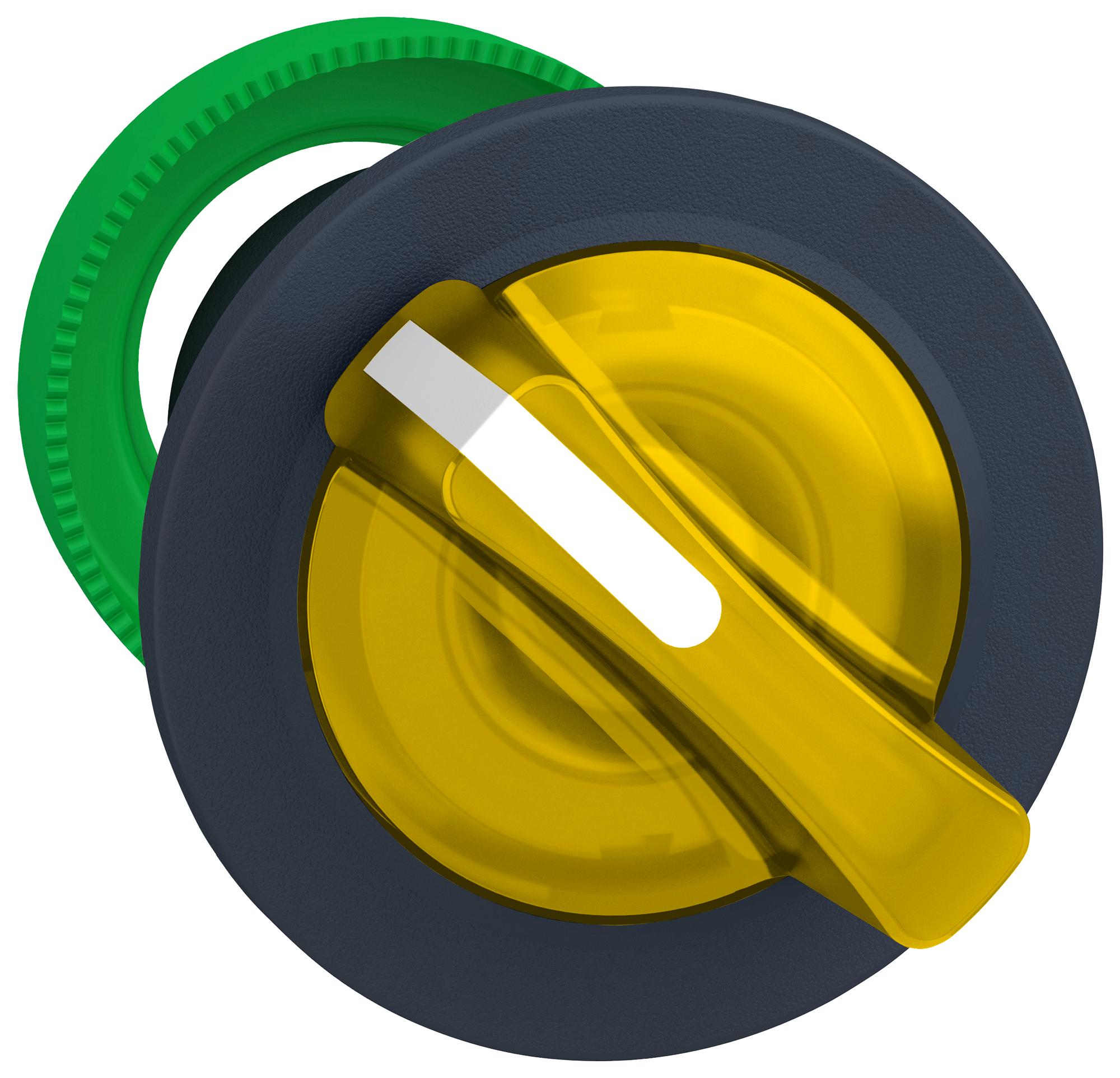 SCHNEIDER ELECTRIC Actuators ZB5FK1283 SWITCH ACTUATOR, SELECTOR, YELLOW SCHNEIDER ELECTRIC 3114127 ZB5FK1283