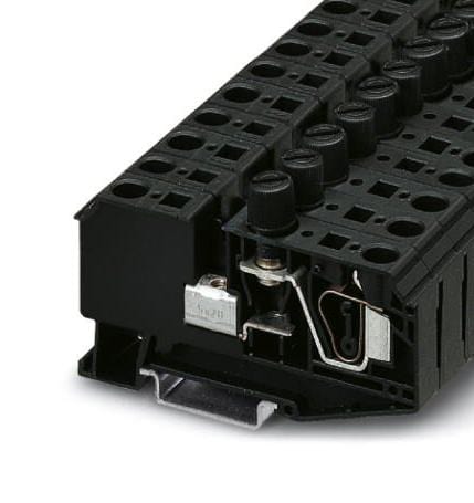 PHOENIX CONTACT Fused ZFK 6-DREHSI (6,3X32) FUSE MODULAR TB, 2WAY, 8AWG, BLACK PHOENIX CONTACT 3259517 ZFK 6-DREHSI (6,3X32)