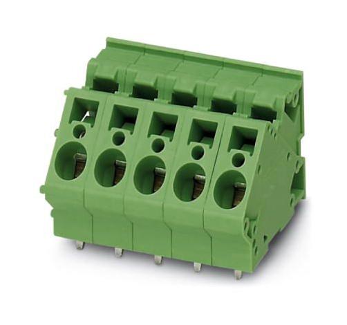 PHOENIX CONTACT Wire-To-Board Terminal Blocks ZFKDS 4- 7,5 BK TERM BLK, WTB, 45 DEG, 1WAY, TH, CLAMP PHOENIX CONTACT 3286294 ZFKDS 4- 7,5 BK