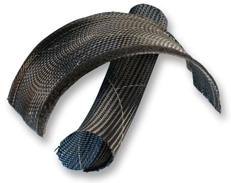 ALPHA WIRE Sleeving ZIPGRP2IN BK008 SLEEVING, BRAID, BLK, 38.1MM, 7.6M ALPHA WIRE 1747025 ZIPGRP2IN BK008